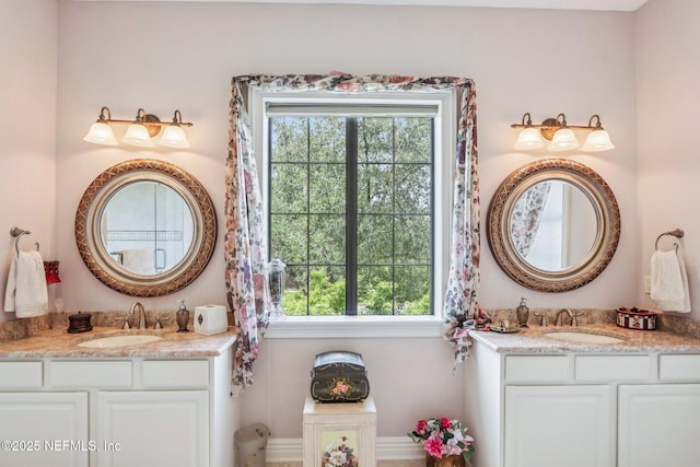 2645 Oakgrove Ave, Saint Augustine, FL 32092 - bathroom with two vanities