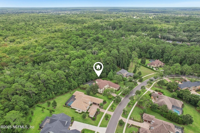 2645 Oakgrove Ave, Saint Augustine, FL 32092 - view of property location with a forest and nearby suburban area
