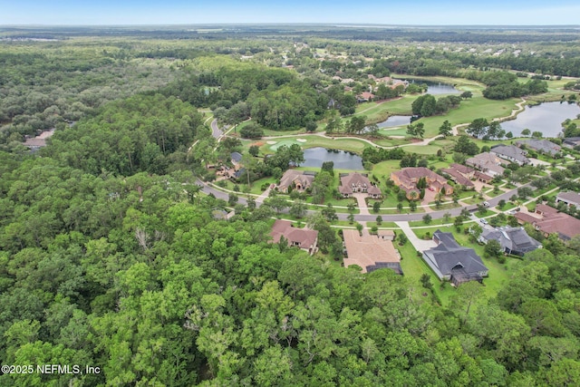 2645 Oakgrove Ave, Saint Augustine, FL 32092 - aerial view of property and surrounding area with a large body of water and nearby suburban area