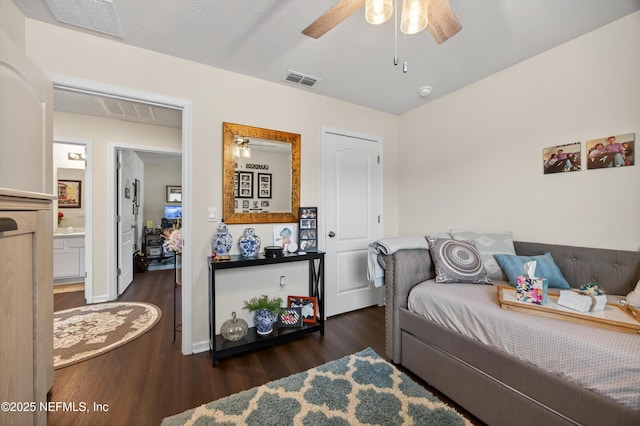 2069 Denton Trce, Green Cove Springs, FL 32043 - bedroom featuring wood finished floors and a ceiling fan
