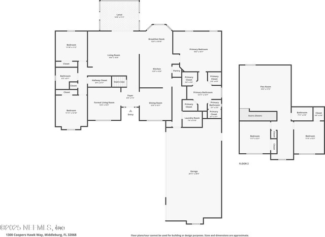 1300 Coopers Hawk Way, Middleburg, FL 32068 - view of room layout