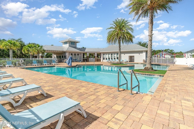 22 Sandstone Dr, Saint Augustine, FL 32086 - community pool with a patio