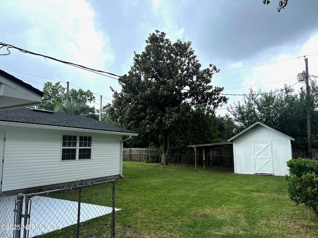 523 Eloise St, Macclenny, FL 32063 - view of yard with a storage unit
