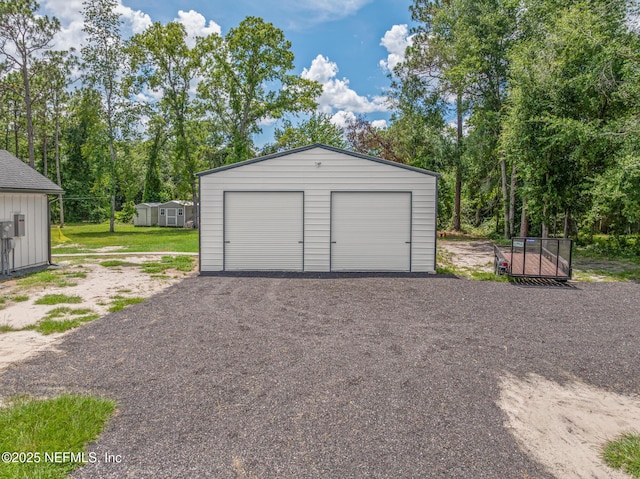 1926 Friendly Pl, Middleburg, FL 32068 - view of detached garage