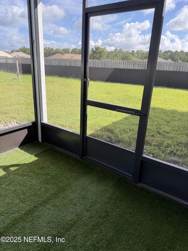 30139 Trophy Trl, Bryceville, FL 32009 - unfurnished sunroom featuring healthy amount of natural light