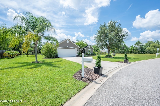 338 Deerfield Glen Dr, Saint Augustine, FL 32086 - view of front of house featuring concrete driveway, a garage, and stucco siding