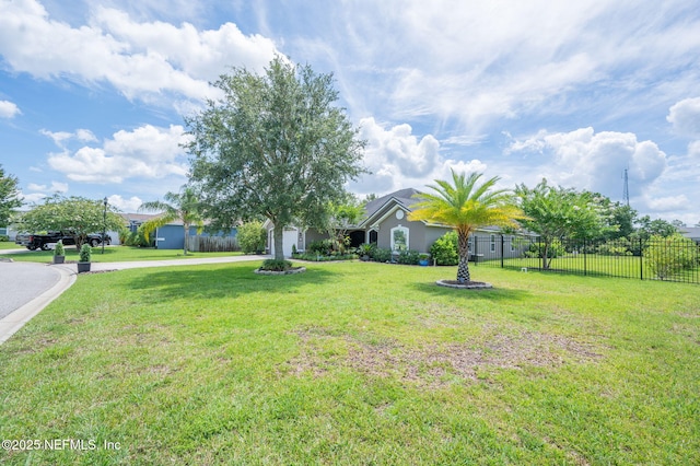 338 Deerfield Glen Dr, Saint Augustine, FL 32086 - view of yard with an attached garage and concrete driveway