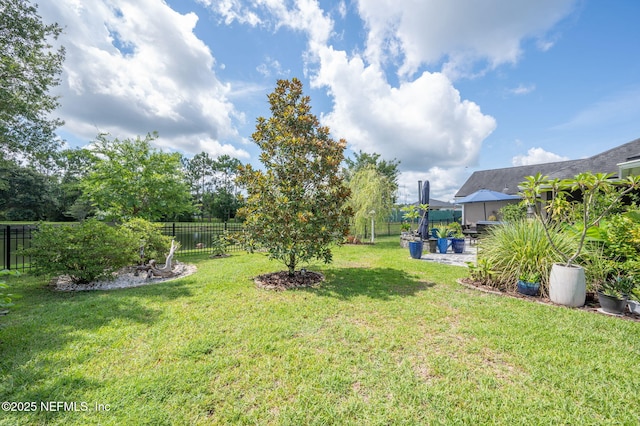 338 Deerfield Glen Dr, Saint Augustine, FL 32086 - fenced backyard with a patio