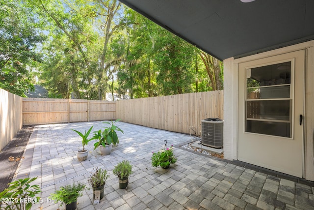 1206 Mayport Landing Cir, Jacksonville, FL 32233 - fenced backyard with a patio