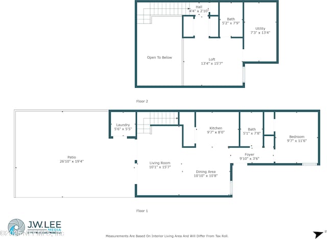 1206 Mayport Landing Cir, Jacksonville, FL 32233 - view of property floor plan