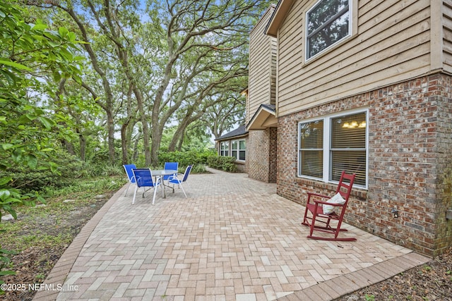 521 Birch Ct, Neptune Beach, FL 32266 - view of patio / terrace with outdoor dining area