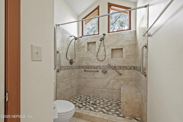 521 Birch Ct, Neptune Beach, FL 32266 - full bathroom featuring pet washing station and a shower stall