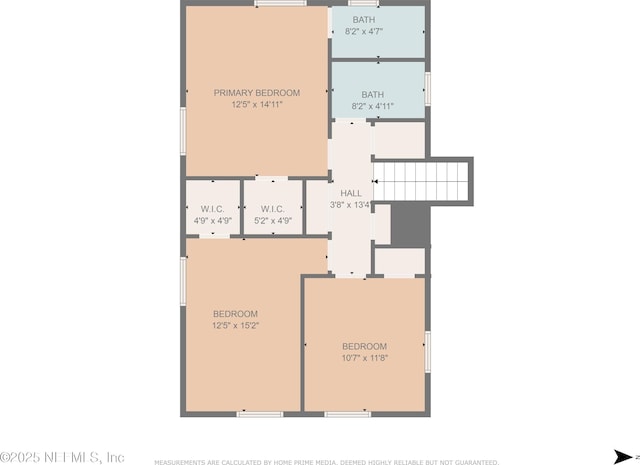1900 Dalamon St, Jacksonville, FL 32211 - view of property floor plan
