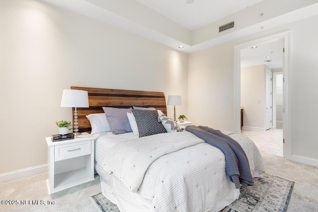 4300 S Beach Pkwy Unit 3206, Jacksonville Beach, FL 32250 - bedroom featuring light colored carpet and recessed lighting