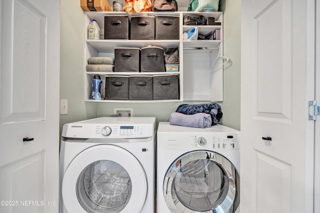 9745 Touchton Rd Unit 121, Jacksonville, FL 32246 - washroom featuring washing machine and dryer