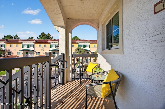9745 Touchton Rd Unit 121, Jacksonville, FL 32246 - balcony featuring a residential view