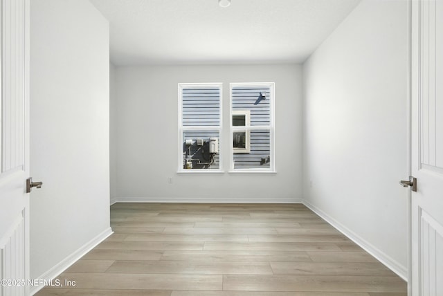 81 Glenhurst Ave, Ponte Vedra, FL 32081 - empty room with light wood-type flooring and baseboards
