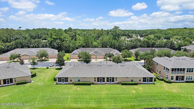 11725 Surfbird Cir Unit 4C, Jacksonville, FL 32256 - aerial perspective of suburban area featuring a forest