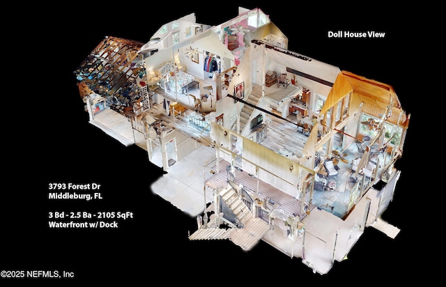 3793 Forest Dr, Middleburg, FL 32068 - view of room layout