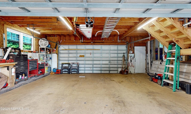 3793 Forest Dr, Middleburg, FL 32068 - view of garage