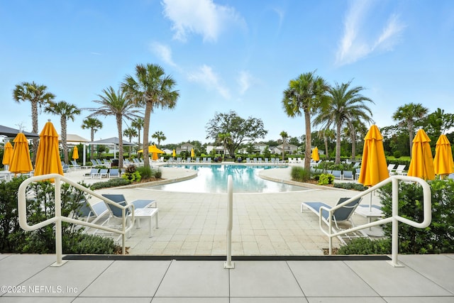 24 Tradesman Ln, Saint Johns, FL 32259 - community pool featuring a patio area