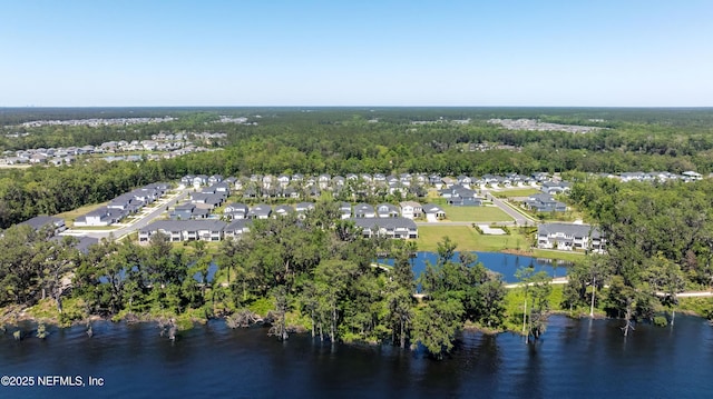 144 Oakmoss Dr, Saint Johns, FL 32259 - aerial view of property's location with nearby suburban area and a large body of water