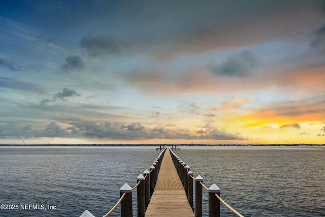 144 Oakmoss Dr, Saint Johns, FL 32259 - dock with a water view