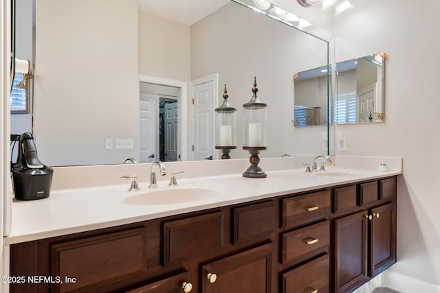 2025 Castle Point Ct, Fleming Island, FL 32003 - bathroom featuring double vanity
