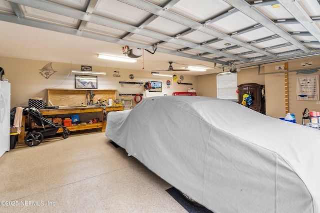 2025 Castle Point Ct, Fleming Island, FL 32003 - garage featuring a garage door opener
