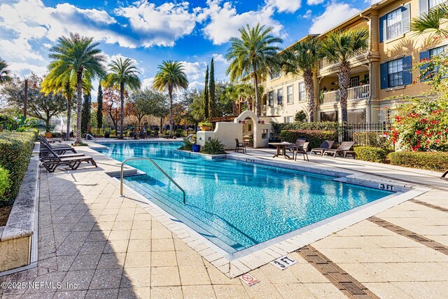 12700 Bartram Park Blvd Unit 1923, Jacksonville, FL 32258 - community pool with a patio