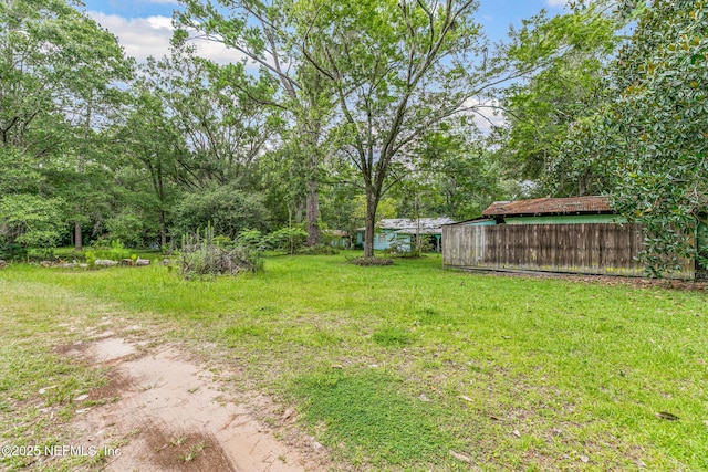 44125 Jarrett Rd, Callahan, FL 32011 - view of yard with driveway