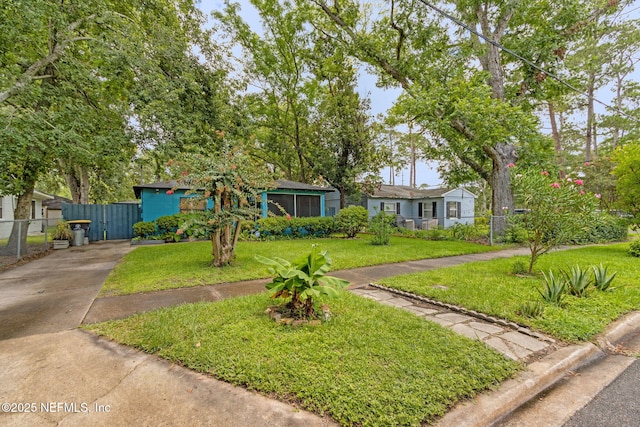 3207 Plum St, Jacksonville, FL 32205 - view of front of home with driveway