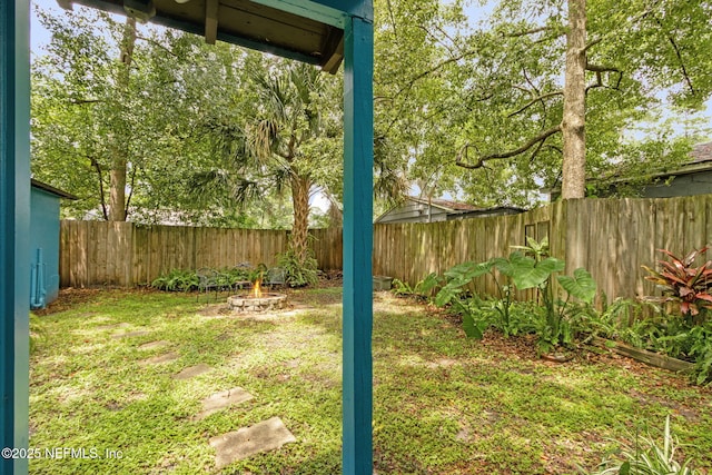 3207 Plum St, Jacksonville, FL 32205 - view of fenced backyard