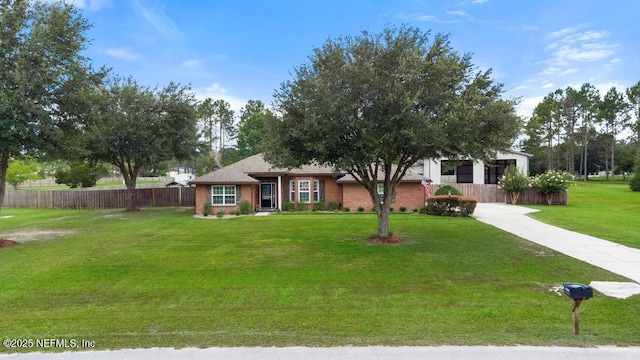44677 Green Meadows Ln, Callahan, FL 32011 - single story home featuring brick siding