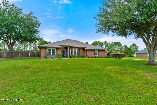 44677 Green Meadows Ln, Callahan, FL 32011 - view of front of property featuring brick siding