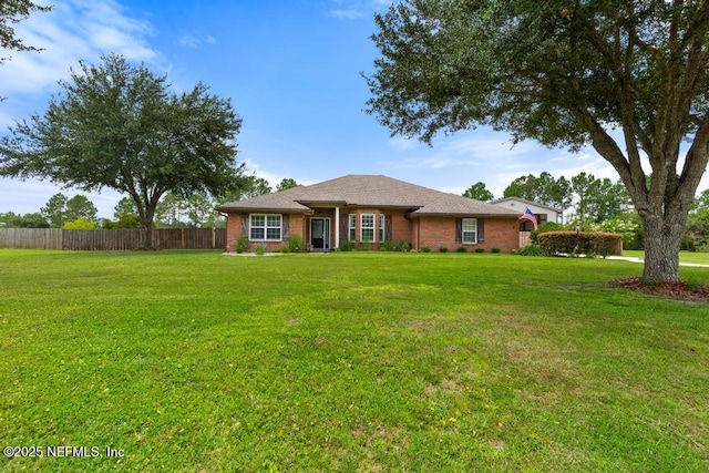 44677 Green Meadows Ln, Callahan, FL 32011 - ranch-style house featuring brick siding
