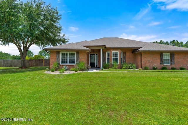 44677 Green Meadows Ln, Callahan, FL 32011 - ranch-style home featuring brick siding