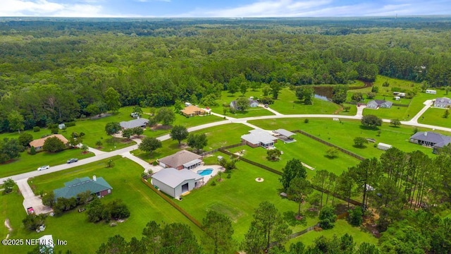 44677 Green Meadows Ln, Callahan, FL 32011 - drone / aerial view of a forest