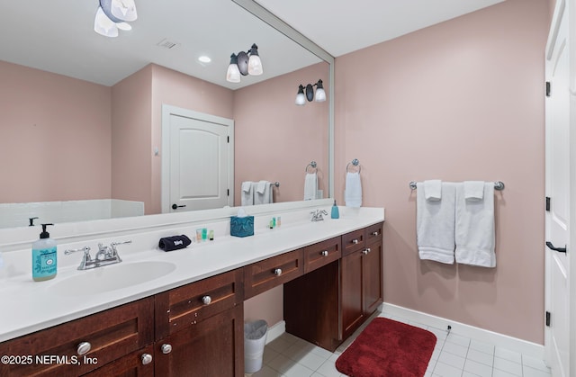 945 Registry Blvd Unit 312, Saint Augustine, FL 32092 - full bathroom with double vanity and tile patterned flooring