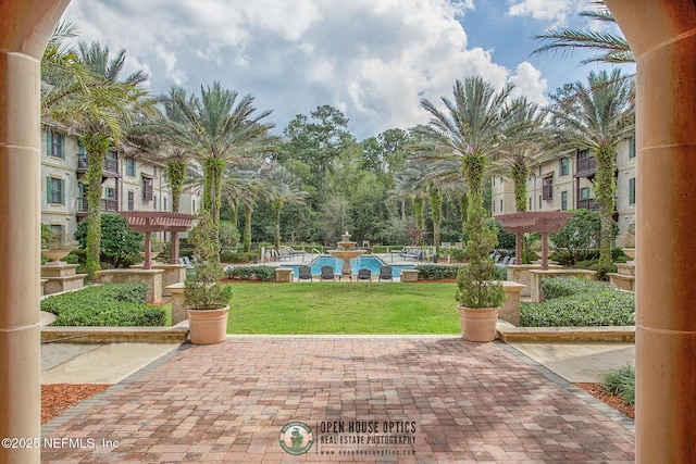 945 Registry Blvd Unit 312, Saint Augustine, FL 32092 - view of patio / terrace featuring a pergola
