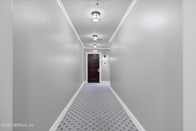 945 Registry Blvd Unit 312, Saint Augustine, FL 32092 - corridor featuring ornamental molding and baseboards