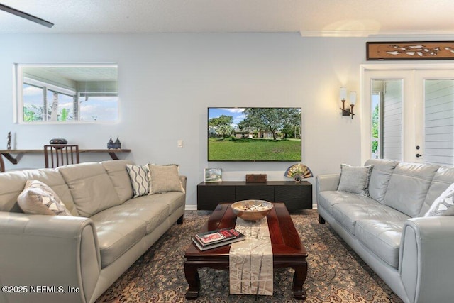 508 Lighthouse Ct, Neptune Beach, FL 32266 - living area featuring baseboards