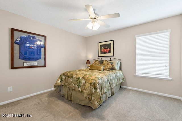 508 Lighthouse Ct, Neptune Beach, FL 32266 - bedroom featuring carpet flooring and a ceiling fan