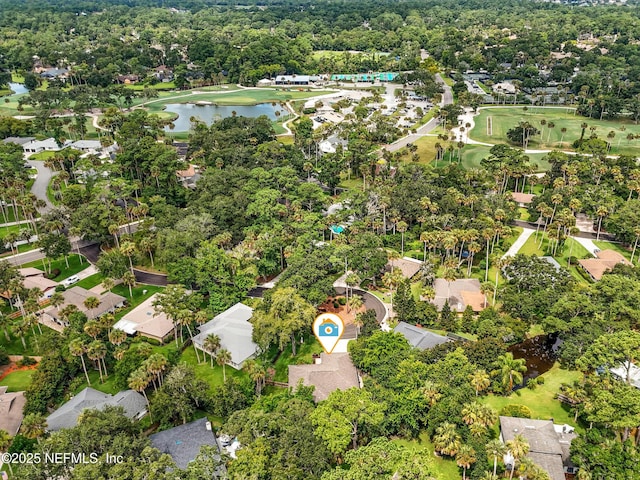 603 Miramar Ct, Ponte Vedra Beach, FL 32082 - aerial view of property and surrounding area featuring a nearby body of water and nearby suburban area