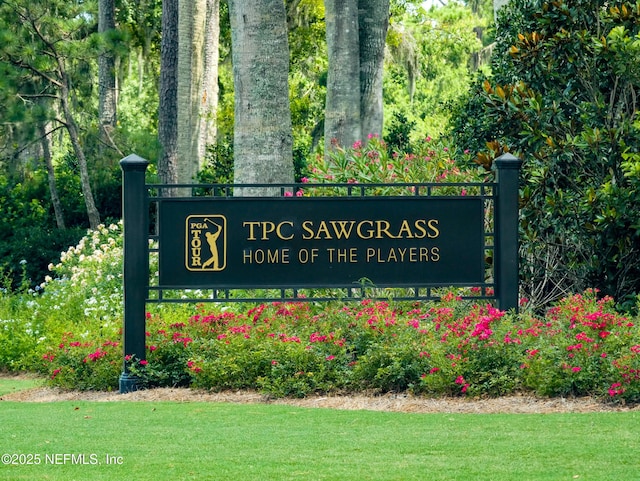 603 Miramar Ct, Ponte Vedra Beach, FL 32082 - community sign with a lawn
