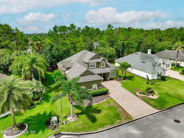 2269 Cascadia Ct, Saint Augustine, FL 32092 - aerial view of property and surrounding area featuring a forest
