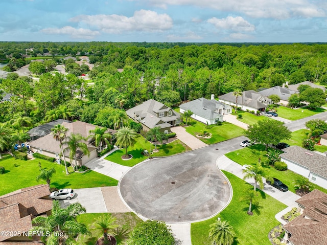 2269 Cascadia Ct, Saint Augustine, FL 32092 - aerial view of residential area with a forest