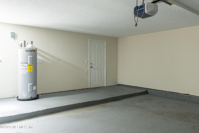 8305 Coralberry Ln, Jacksonville, FL 32244 - garage with water heater and a garage door opener