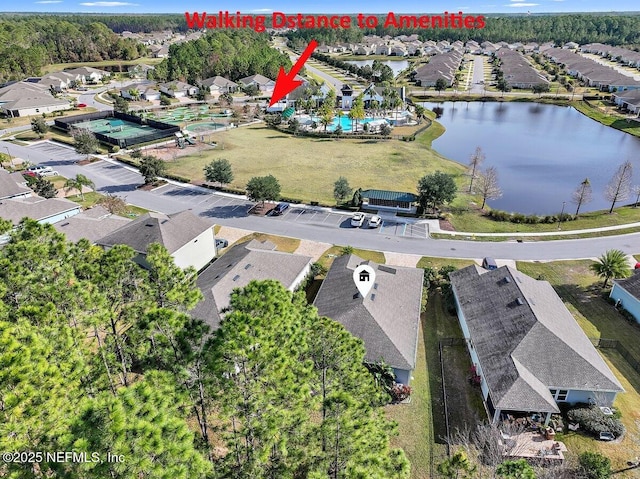 102 Anguilla Blvd, Saint Augustine, FL 32092 - aerial perspective of suburban area with a large body of water