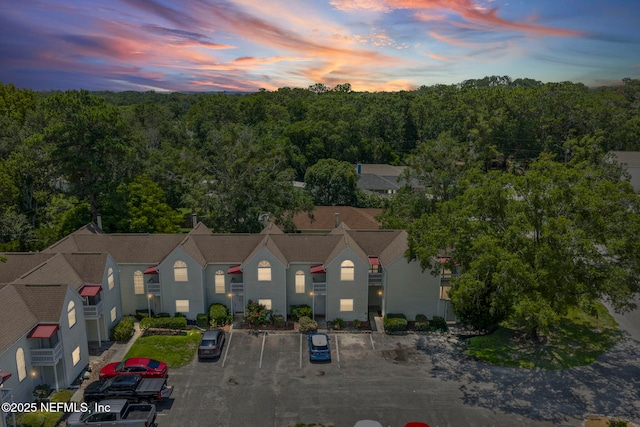 2300 Twelve Oaks Dr Unit K-14, Orange Park, FL 32065 - view from above of property with a forest